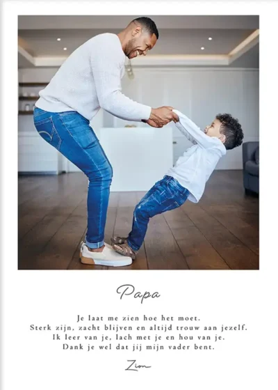 Home 3 Posters & Prints persoonlijke-poster-papa-vaderdag-met-foto-cadeau-bericht-van-kind