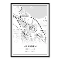 10095-stadsposter-naarden-nederland-city-map-plattegrond-poster-noord-holland